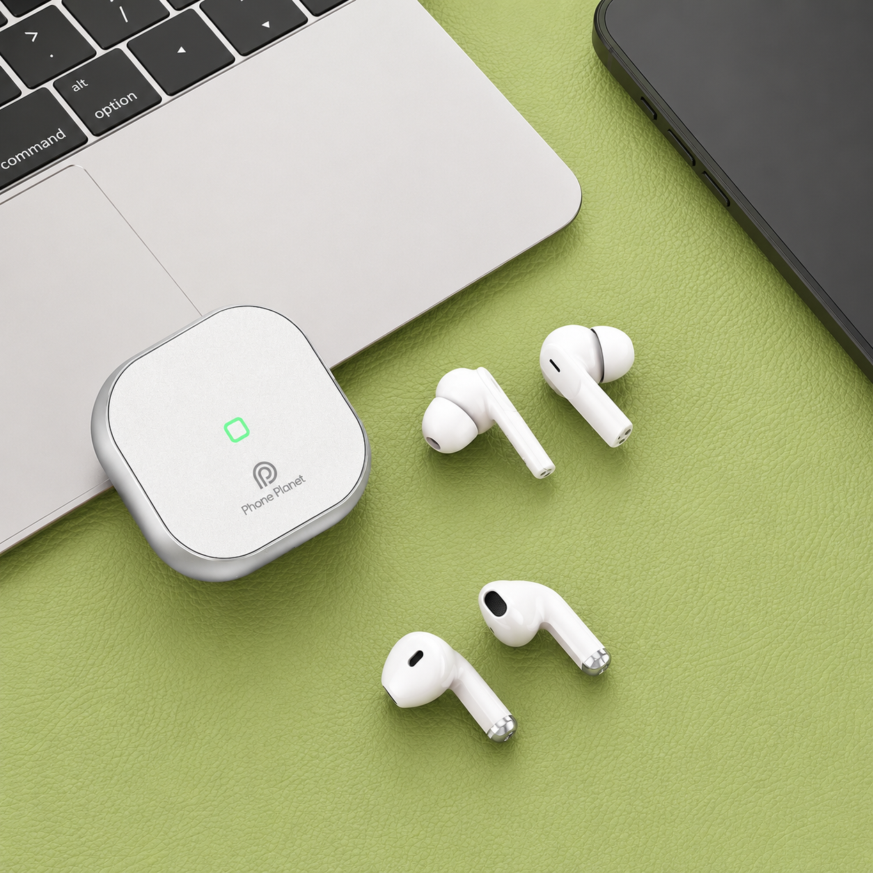 2in1 Bluetooth 5.3 TWS Kopfhörer 4 Ohrhörer Dual Connection ENC Wireless