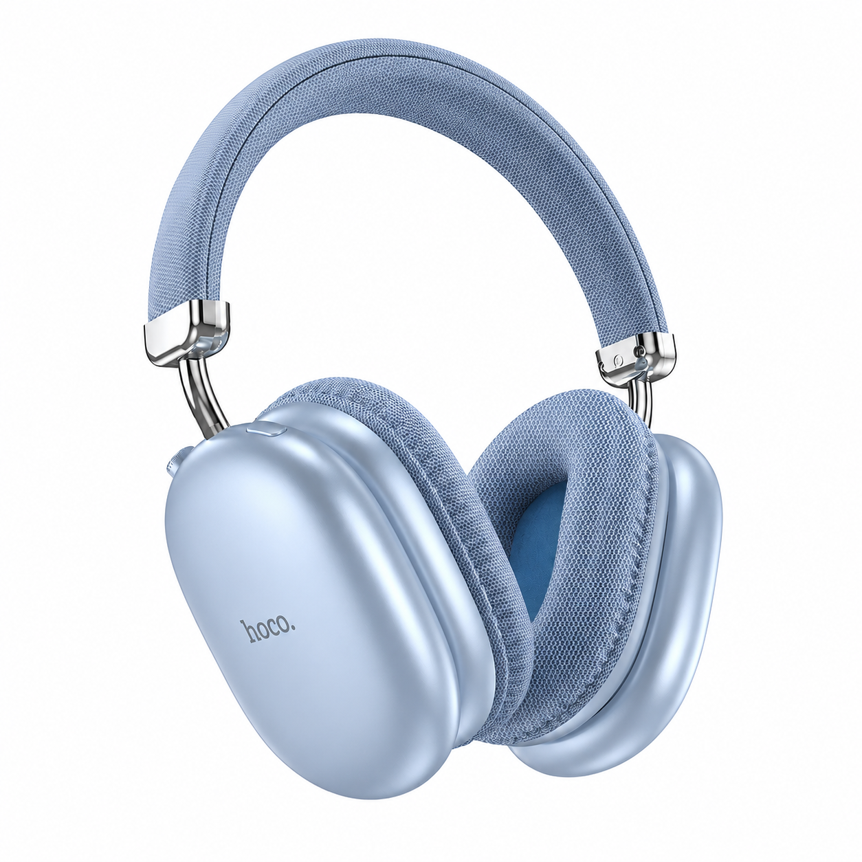 HOCO W35 Max Bluetooth 5.3 Over-Ear-Kopfhörer – 90 Std. Laufzeit, AUX & TF, Blau