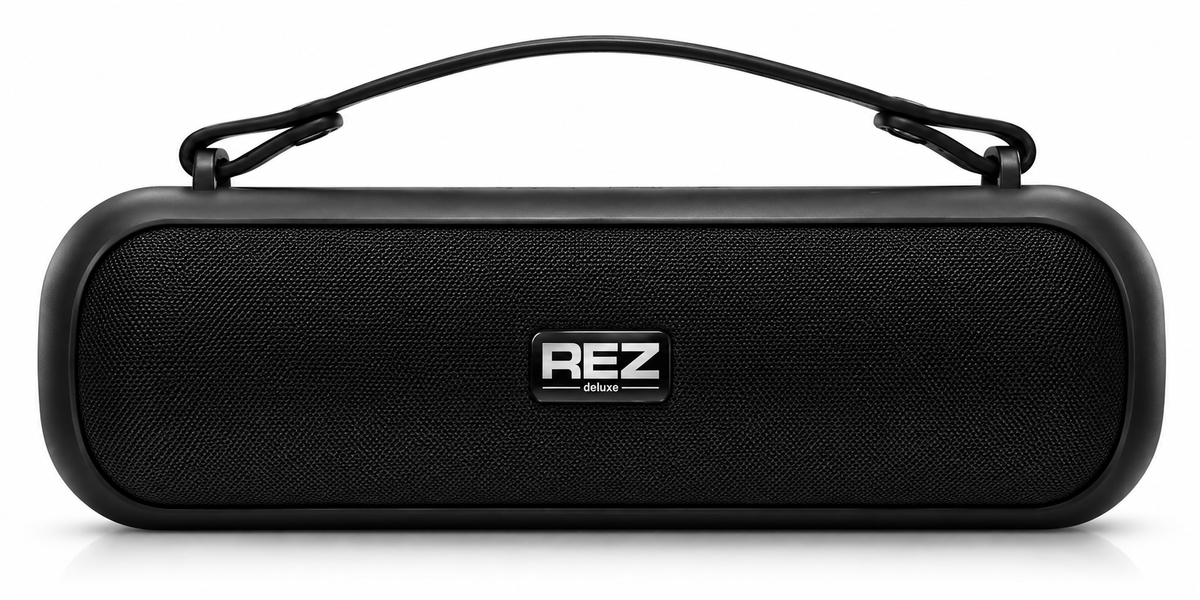REZ Deluxe RSP-16 Bluetooth Lautsprecher 30W – RGB, TWS, IPX5, FM & 3000mAh