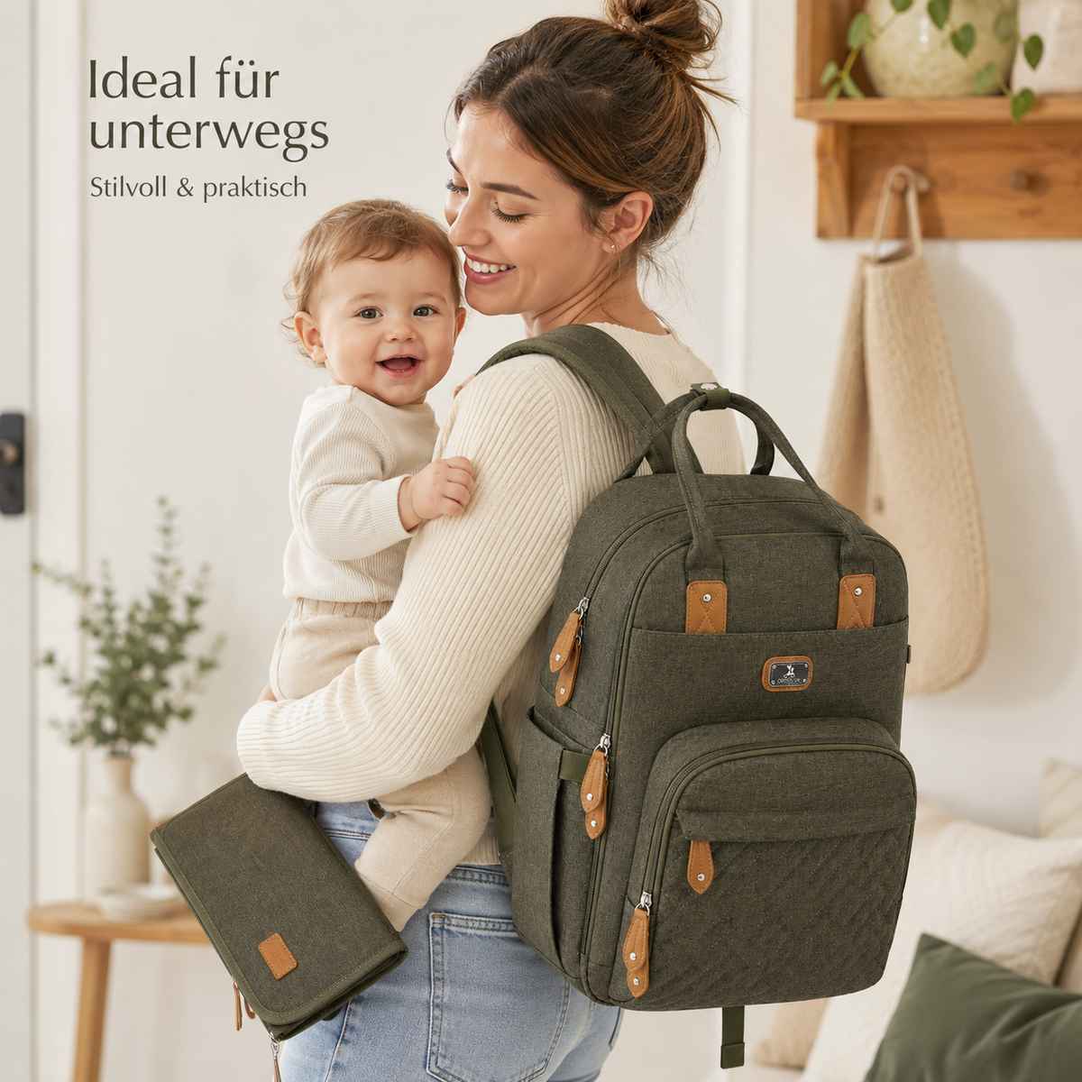 wickelrucksack-set-wickelunterlage-kinderwagen-olivgruen
