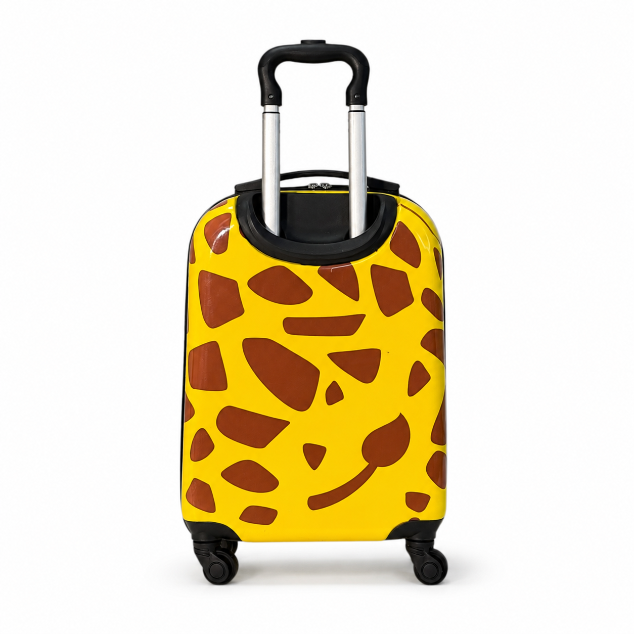 Kinder-Reisekoffer Giraffe – Hartschale mit 4 Rollen, 42 cm