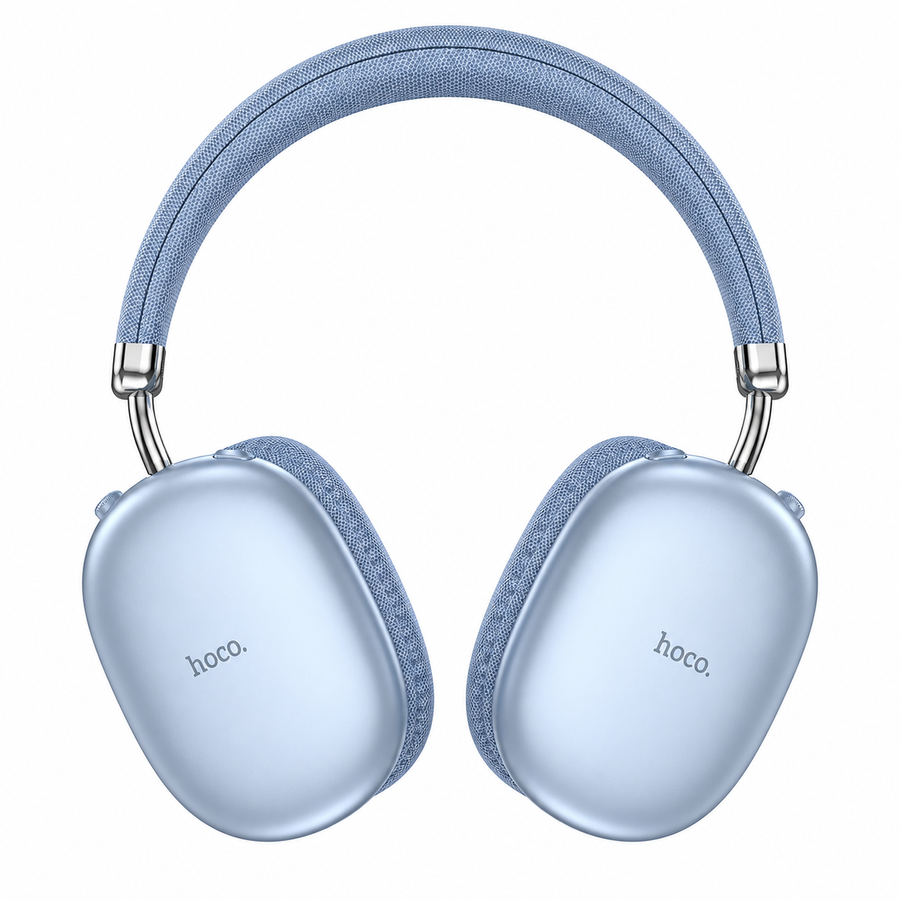 HOCO W35 Max Bluetooth 5.3 Over-Ear-Kopfhörer – 90 Std. Laufzeit, AUX & TF, Blau