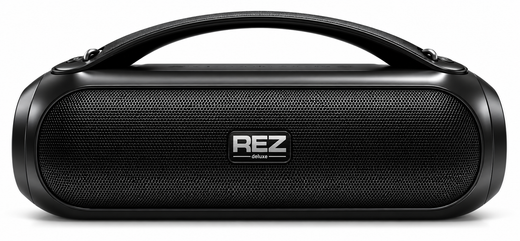 REZ Deluxe RSP-18 Bluetooth Lautsprecher 36W – RGB, TWS, IPX5, FM, USB & AUX
